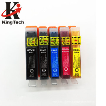 KingTech 564XL Compatible Refill Ink Cartridge for HP Photosmart Color Ink Cartridges With ARC Chip